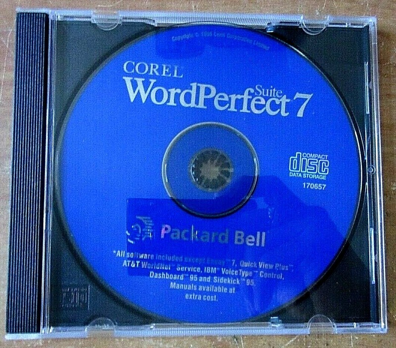 Corel WordPerfect Suite 7 for Windows 95 gallery