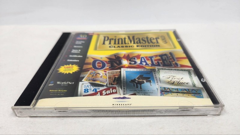 Mindscape Print Master Gold Classic Edition 3.0 Version PC CD-ROM gallery
