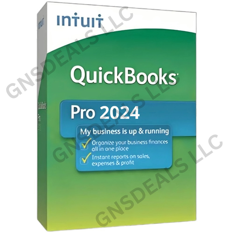 Intuit QuickBook Desktop Pro 2024 – Full Version on USB ONLY – For Windows PC