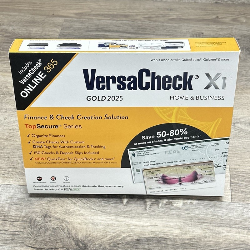 Versacheck X1 Gold 2025 + ONLINE Gold 1yr Sub Bundle – Brand New