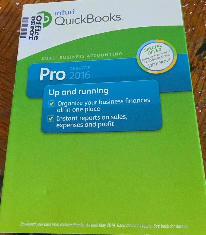 Quickbooks Desktop Pro 2016 NO SUBSCRIPTION- AUTHENTIC TESTED!