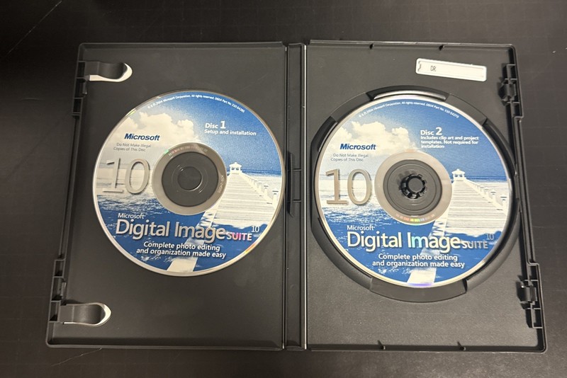 Microsoft Digital Image Suite 10 Photo Editing Software Windows 98 ME 2000 XP gallery