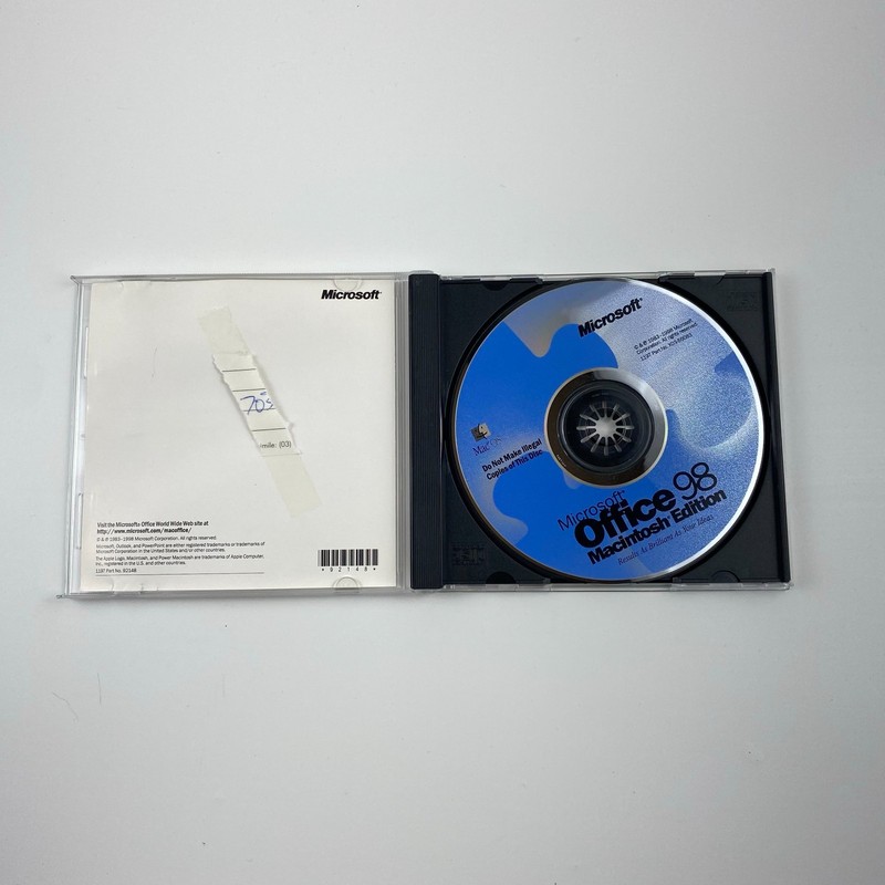 Microsoft Office 98 Macintosh Edition (CD, 1998) | Word, Excel, PowerPoint gallery