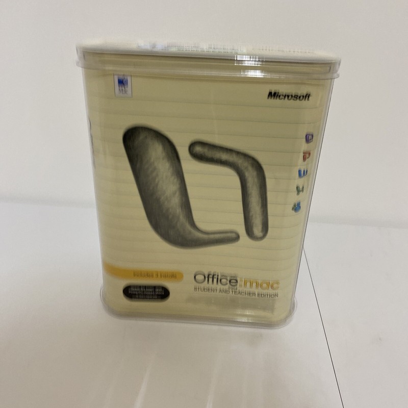 Microsoft Office Mac Student and Teacher 2004 Has All 3 Product Keys Complete