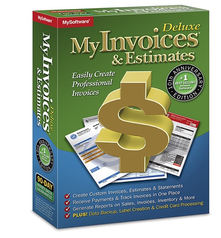 Avanquest 2026 My Invoices Estimates Deluxe 10, Discs, Windows 11, Description gallery