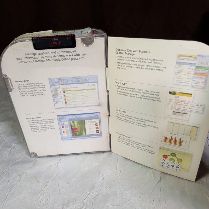 Microsoft Office 2007 Professional Full English Retail Version w/ Product Key gallery