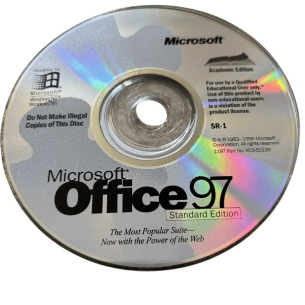 Microsoft Office 97 Academic Edition SR-1 Disc
