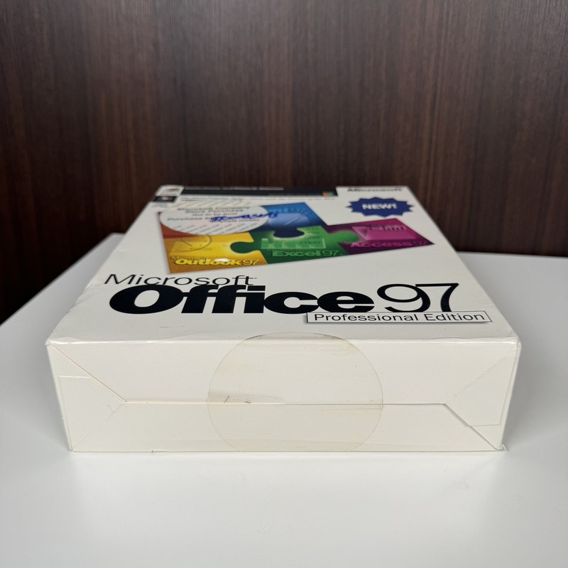 Microsoft Office 97 Professional Edition - NEW SEALED - Big Box gallery