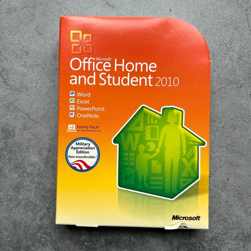 Microsoft Office Home and Student 2010 Software for Windows