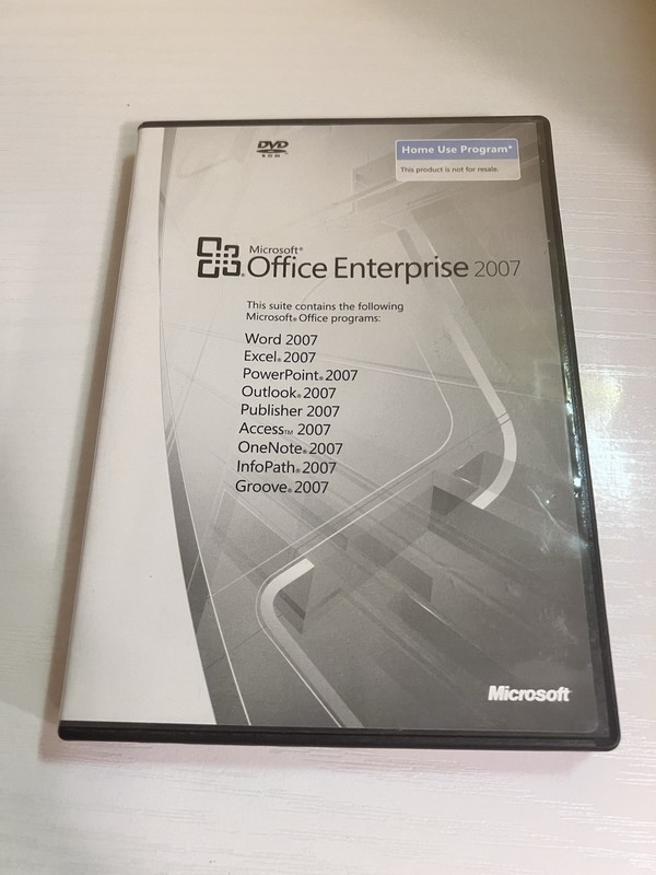 Microsoft Office Enterprise 2007 (Home Use) w/Key (Word, PowerPoint, Excel, Etc)