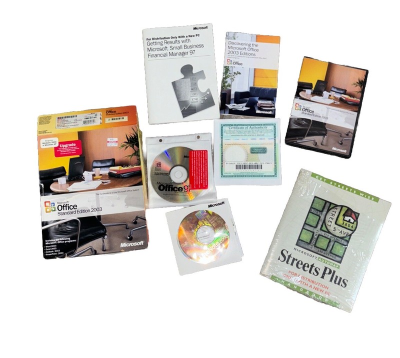 Microsoft Office Standard Edition 2003 Upgrade (021-06153) + 97 Small Business gallery
