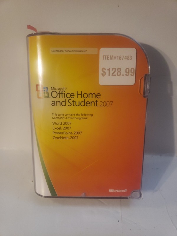 Microsoft Office Home And Student 2007 Genuine Retail CD w/ Product Key