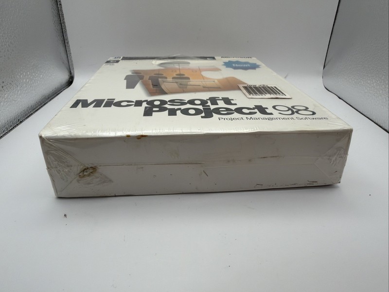 Microsoft Project 98 Full Version For PC Factory Sealed in Retail Box NEW gallery