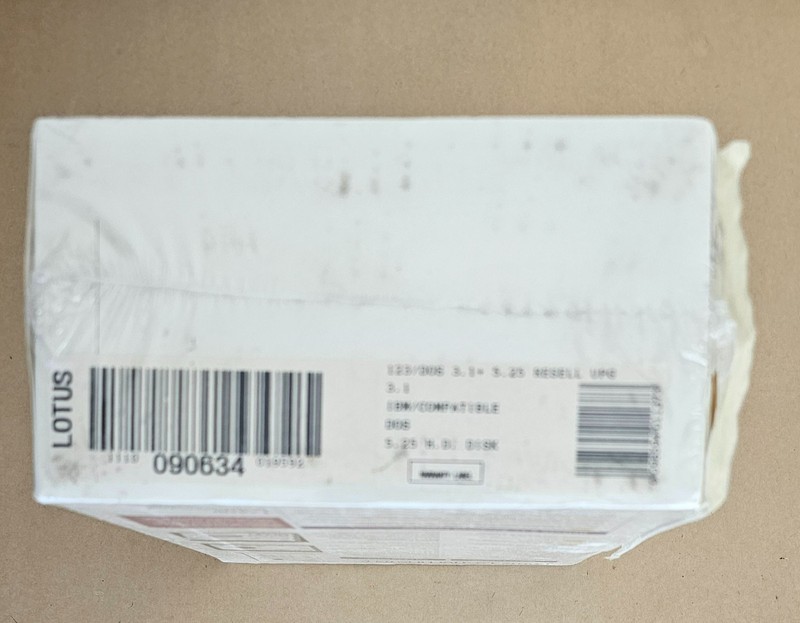 Vintage Lotus 123 Release 3.1+ for DOS, UPGRADE, New/Sealed IOB gallery