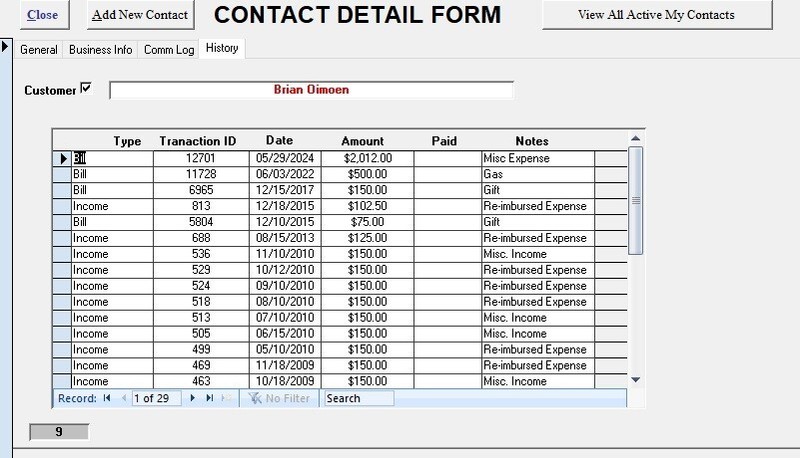 Home Management Database for Personal Finance, Inventory & more, uses MS Access gallery
