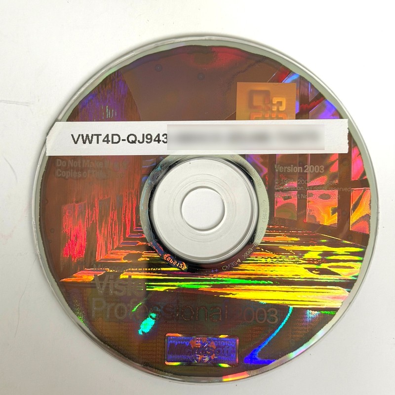 Microsoft Office Visio Professional 2003 – Office Suite CD, W KEY