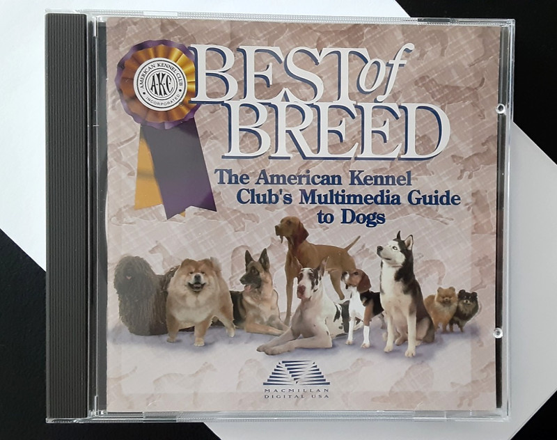 Best of Breed American Kennel Guide to Dogs CD-ROM PC Computer Software Media gallery