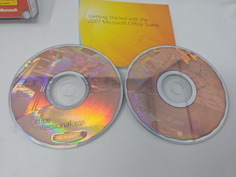 Microsoft Office Professional 2007 - Upgrade - W/ Product Key, 2-Discs.. Genuine gallery