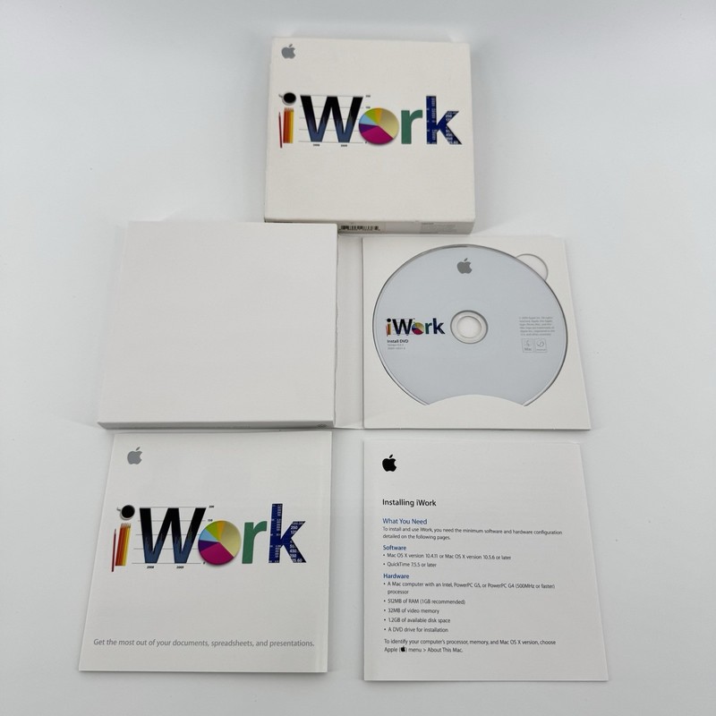 Apple iWork ’09 (Retail) – Full Version for Mac MB942Z/A