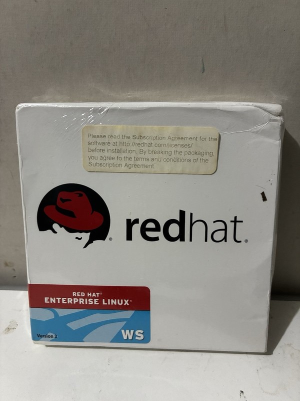 RED HAT ENTERPRISE LINUX VERSION 3 WS 0C5130 REDHAT – NEW SEALED