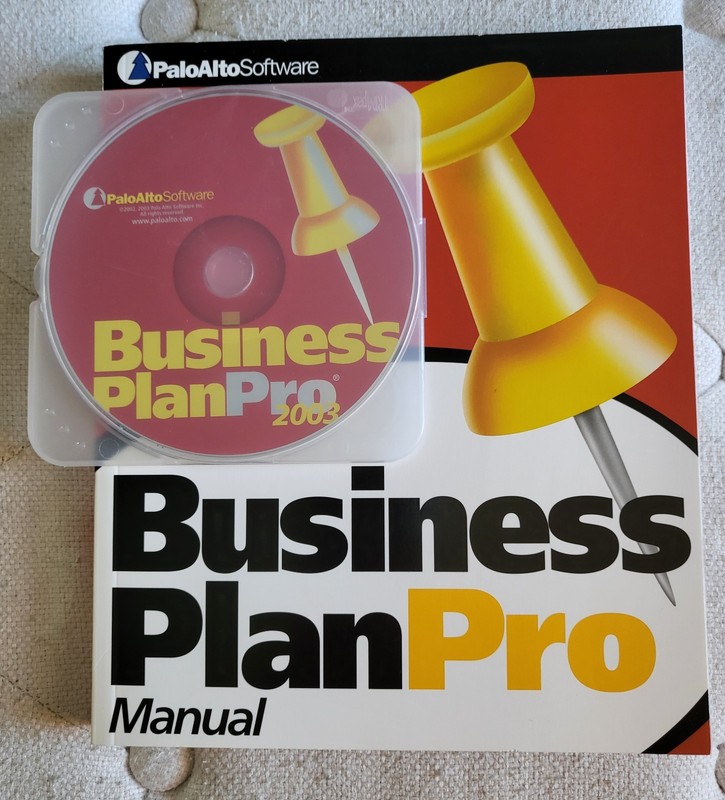 BUSINESS PLAN PRO 2003 [Old Version] **BRAND NEW** CD and Manual, Never Used