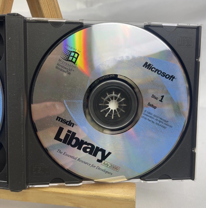 Microsoft MSDN library July 2000 gallery