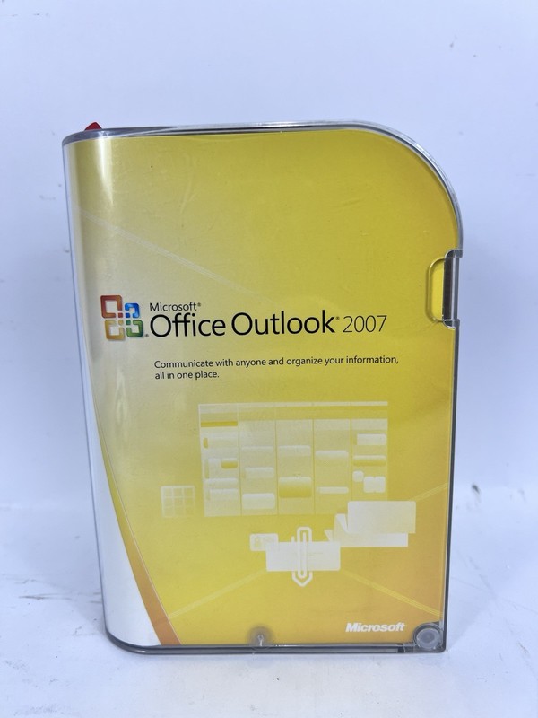 Microsoft MS Office Outlook 2007 Full Retail Box English Version New Sealed NOS gallery