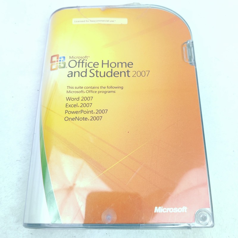 Microsoft MS Office Home and Student 2007 Word Excel PowerPoint