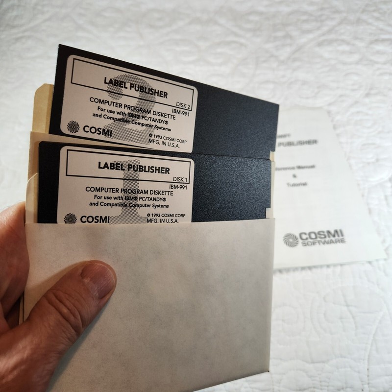 Swift Professional Home Office Label Publisher 3.5" and 5.25" gallery