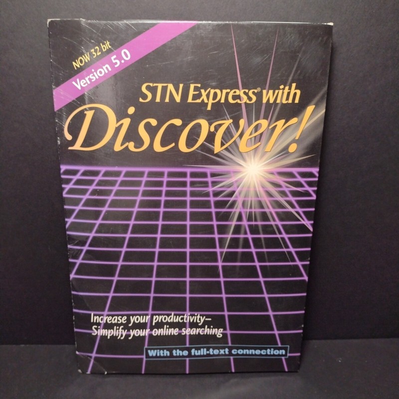 STN Express with Discover! Version 5.0 with Case -32 Bit -Windows Copy -1999