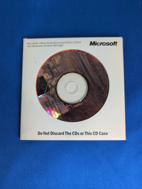 Office Small Business 2003 With Contact Manager With Product Key