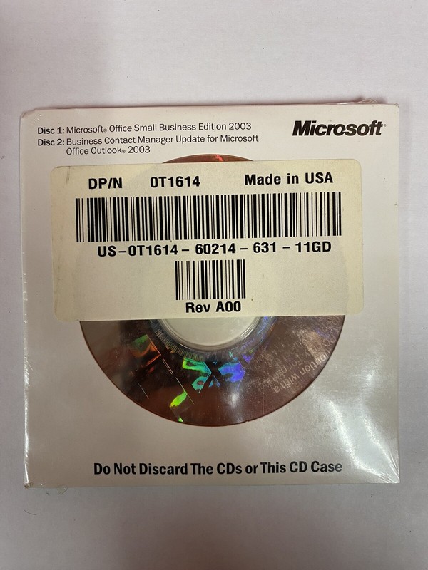 Microsoft Office Small Business Edition 2003 w/ Business Contact Manager -sealed gallery