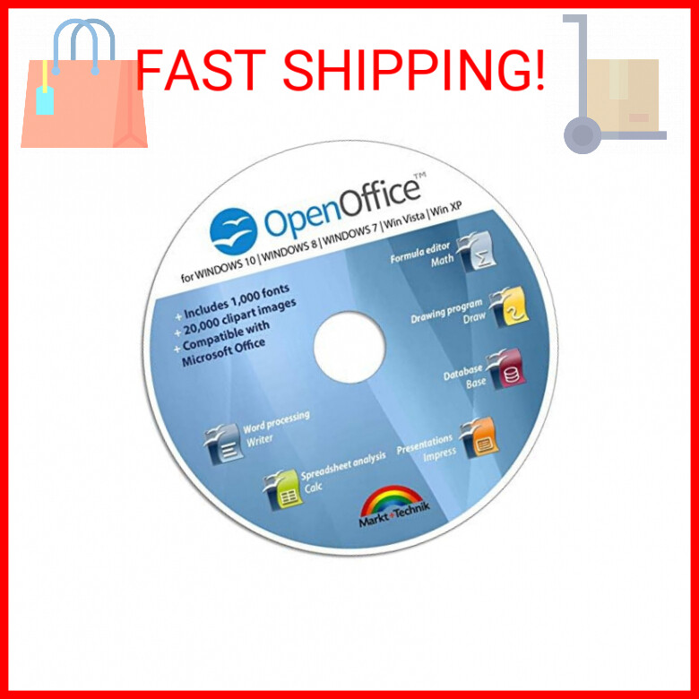 Office Suite 2024 Edition CD DVD 100% compatible with Microsoft® Word® and Excel