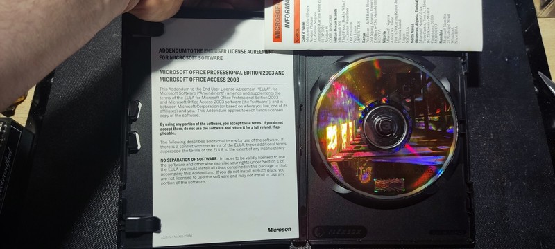 Microsoft Office - Small Business Edition 2003 - With Key FREE SHIPPING gallery