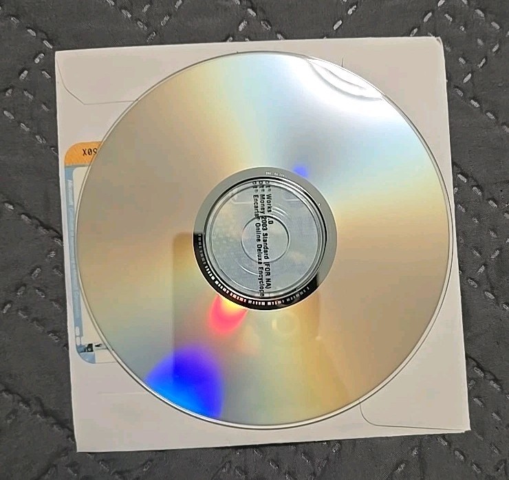 Microsoft Works 7.0 2002 CD Gently Used See Pictures gallery