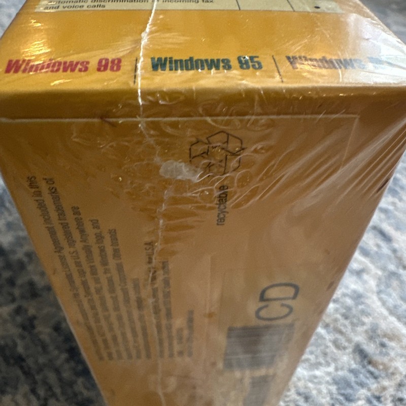 Symantec WinFax Pro Version 9.0 BRAND NEW FACTORY SEALED vintage Windows PC gallery