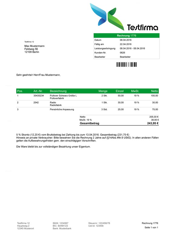 Invoice Program for 10 Computer Network, Invoice Software, Server Client, IT gallery