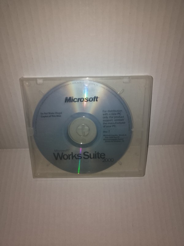 Microsoft Works 2000 For Windows ( Disk 7 )