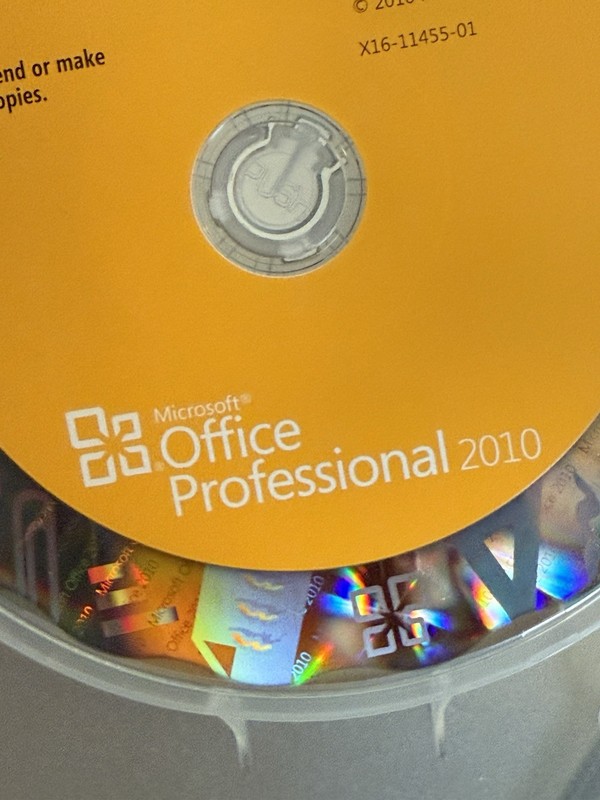 Microsoft Office 2010 Professional Word Excel Powerpoint Outlook Access DVD gallery
