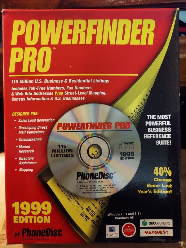Powerfinger Pro 1999 Edition Set CD-ROM Brand New