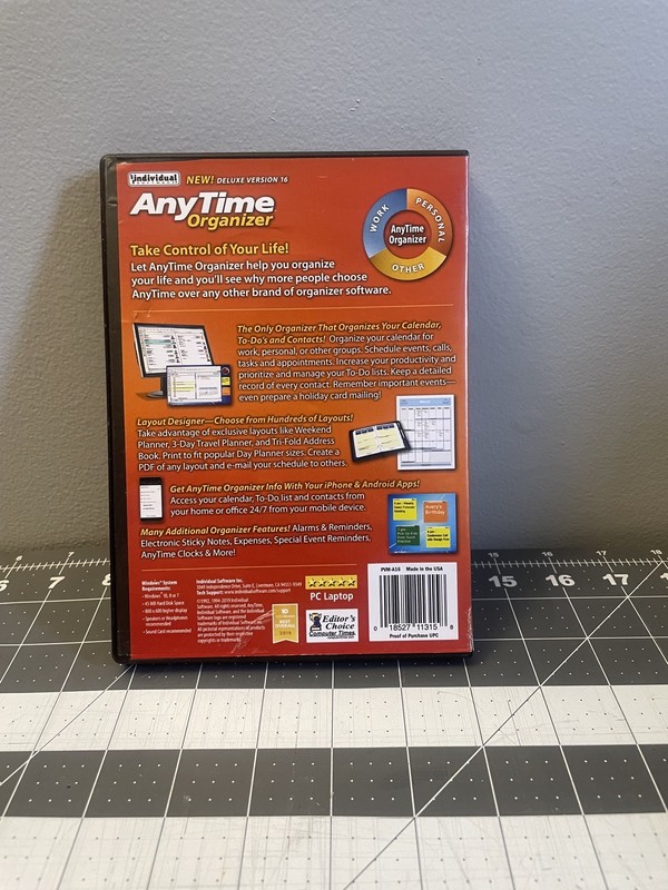 AnyTime Organizer Deluxe 16 PC gallery
