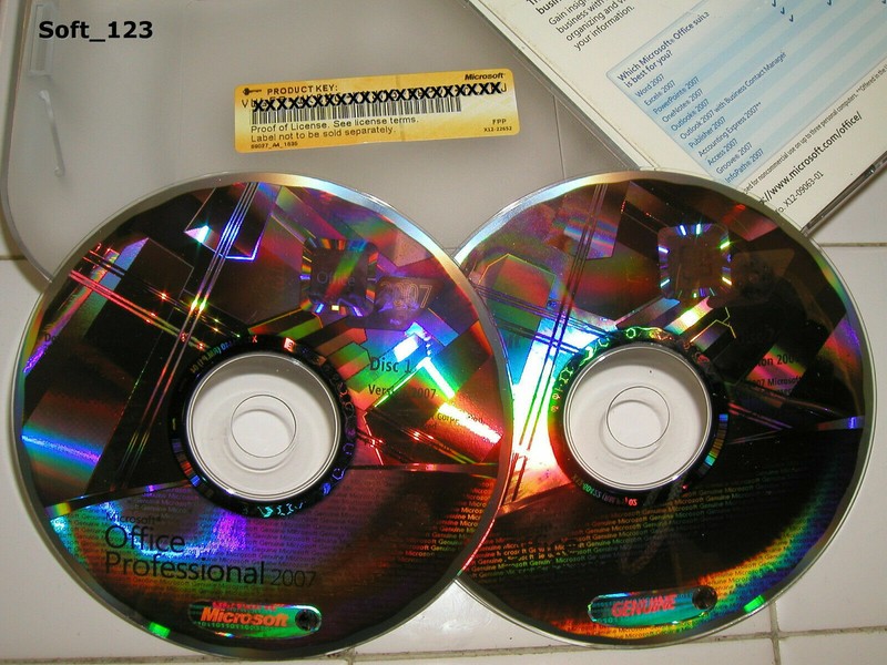 Microsoft Office 2007 Professional Full English Retail Version MS Pro =RETAIL= gallery