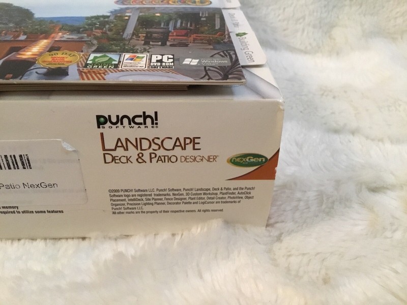 Punch! Landscape Deck & Patio Designer 2009 - Includes CD & User Guide - Used gallery