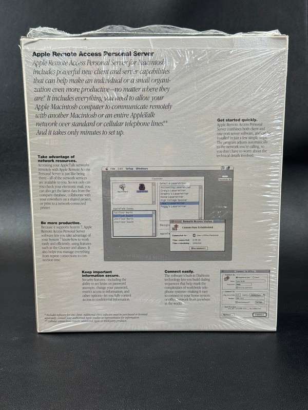 1993 Vintage Macintosh ~ Apple Remote Access Personal Server ~ NEVER USED gallery