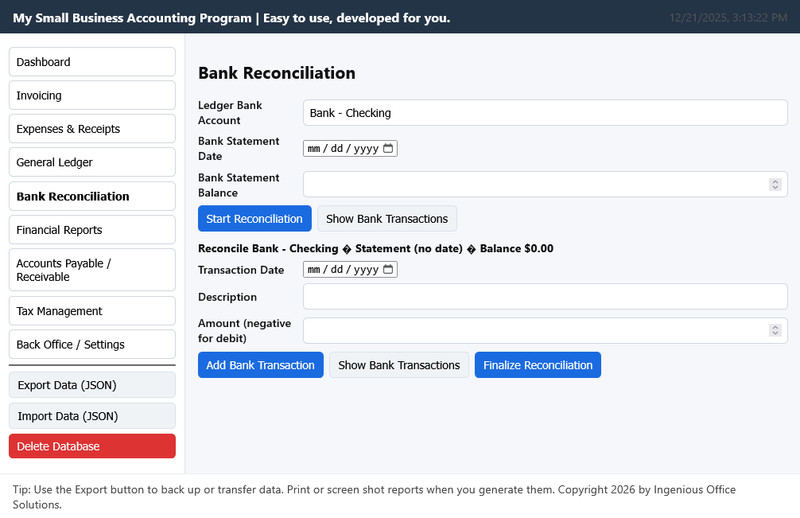 My Small Business Accounting Program Any PC, UNIVERSAL OS, FULL VERSION, CD-r gallery