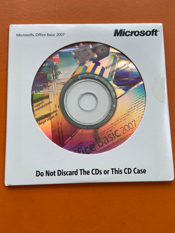 Microsoft WORD 2007 ,EXCEL 2007 ,OUTLOOK 2007 Full Version With License NEW