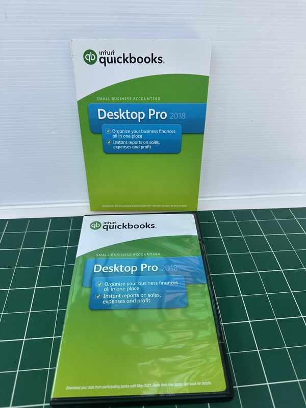 Intuit QuickBooks Desktop Pro 2018 NEW SEALED License Key PC Accounting Software