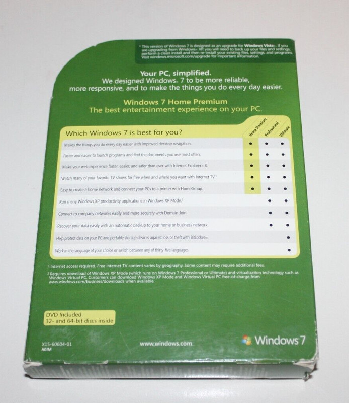 Microsoft Windows 7 Home Premium Upgrade with Key gallery