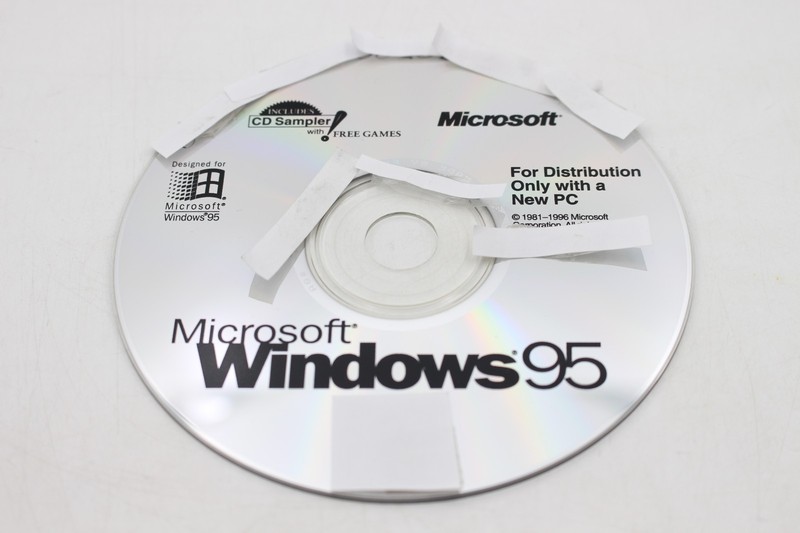 Microsoft Windows 95 Installation CD OS Operating System Disc CD OEM Vintage gallery