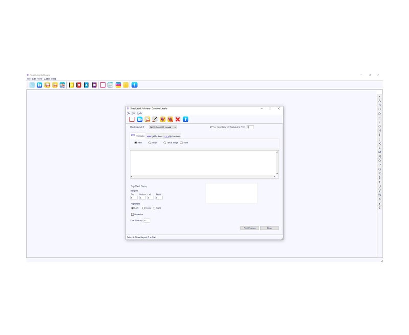 Label Maker Shaz Label Software Printer Shipping Address Design App AT SOFT04 gallery